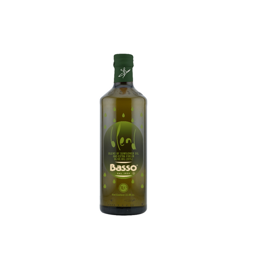 BLEND OF SUNFLOWER OIL AND EXTRA VIRGIN OLIVE OIL