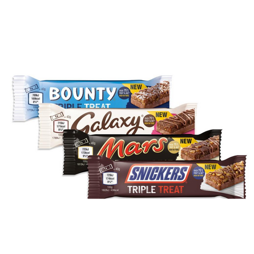 Mars Triple Treat Bars 4pk