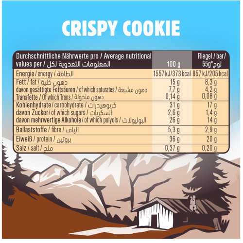 Kaimun Protein Bar Crispy Cookie