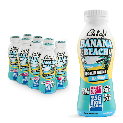Chiefs Protein Drink Banana Beach