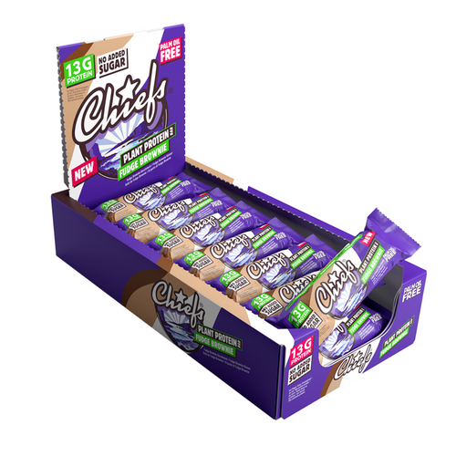 Chiefs Protein Bar Fudge Brownie