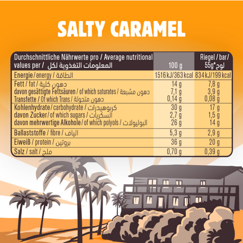 Kaimun Protein Bar Salty Caramel