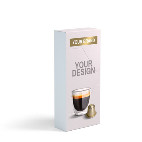 Nespresso compatible capsule ALLUMINIUM