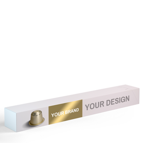 Nespresso compatible capsules ALLUMINIUM TUBE