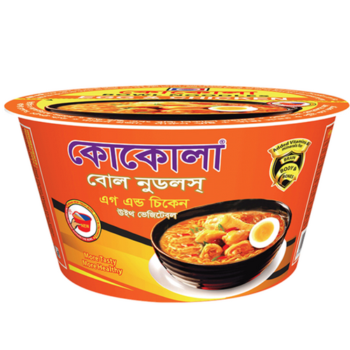 Cocola Bowl Noodles (Egg & Chicken)