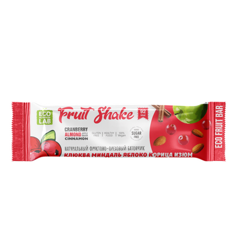 Fruit and nut bar - Fruit Shake 