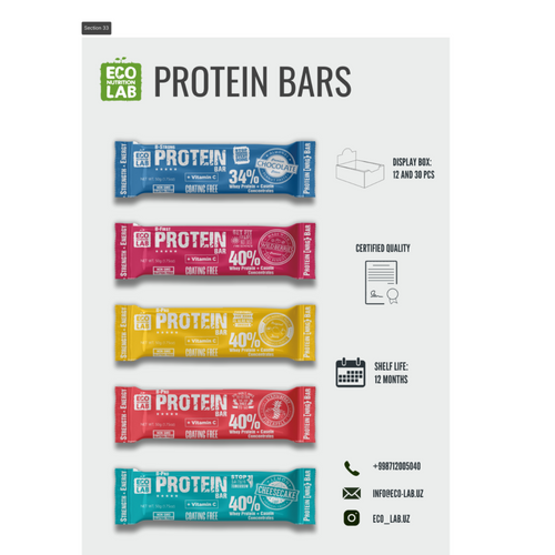 B-First Wild Berries Protein Bar