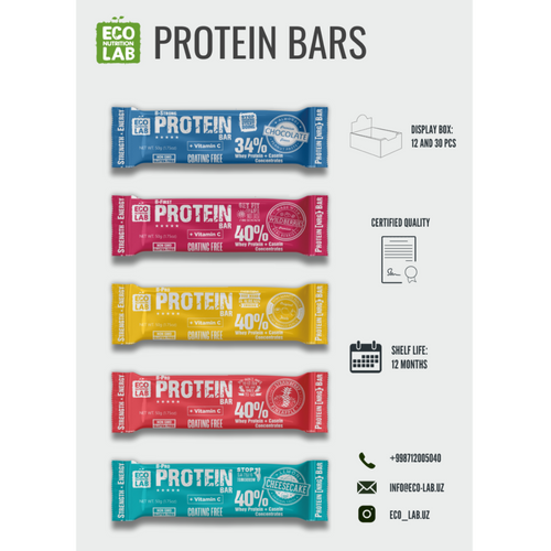 B-Pro Strawberry Protein Bar
