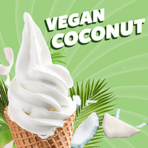 Frosty Boy Vegan Coconut Soft Serve Mix