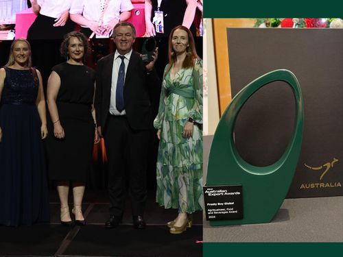 Frosty Boy wins Australian Export Award with 20% export growth