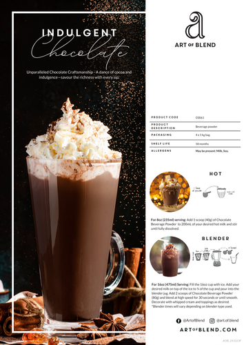 Frosty Boy Global: Art of Blend - Indulgent Chocolate