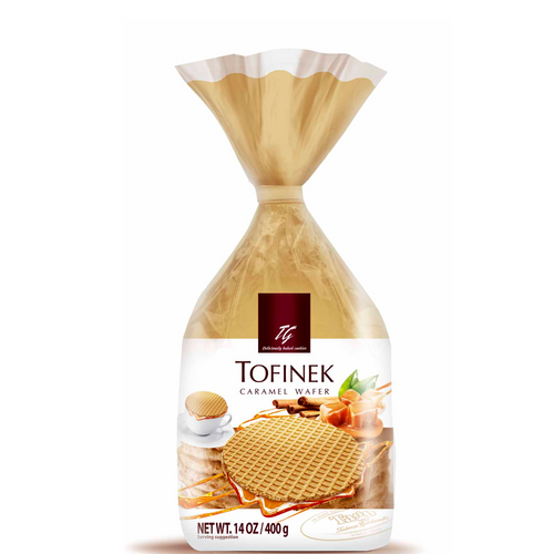 TG Tofinek Caramel Wafer 400g