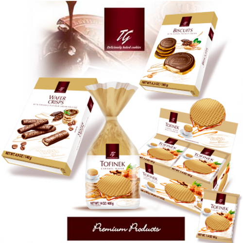 TG Biscuits with Cocoa - Peanut Cream 180g
