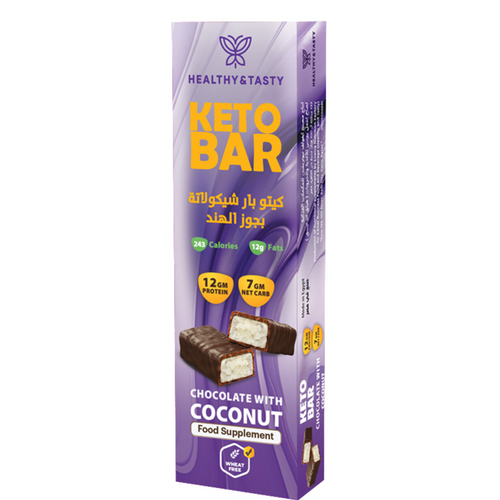 Keto Bar Chocolate With Coconut