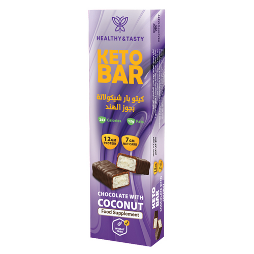 Keto Bar Chocolate With Coconut