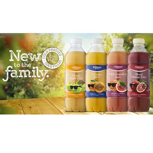 Nippy's Juice (Orange, Pink Grapefruit, Cloudy Apple& Blood Orange)