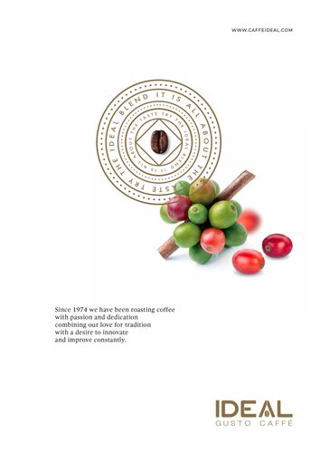 Ideal Caffè general brochure