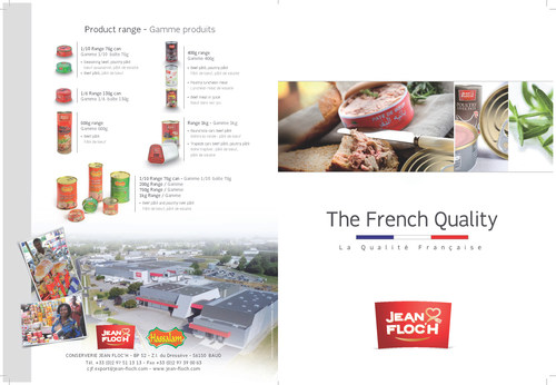 JEAN FLOC'H CANNED PRODUCT