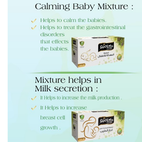 Aiding herbal mixtures