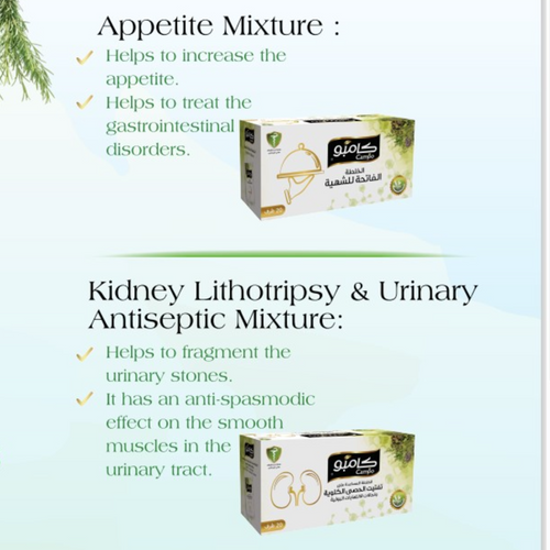 Aiding herbal mixtures