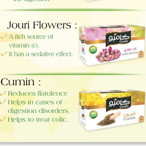 Natural Herbs & green tea