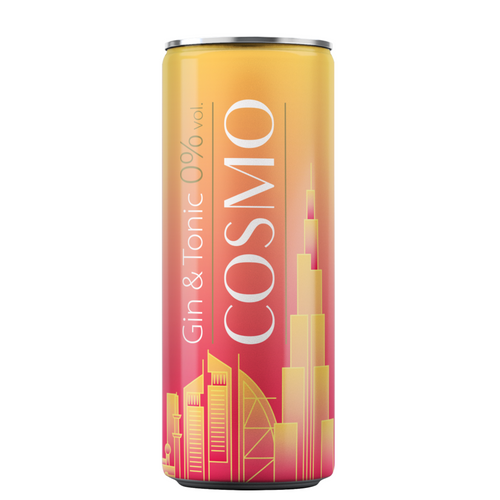 Cosmo Non-Alcoholic Mocktails – Mojito; Gin&Tonic; Lulo White Wine