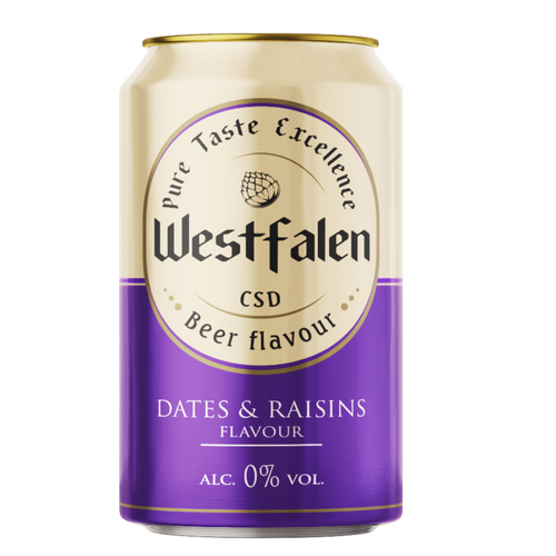 WESTFALEN Beer flavor Dates & Raisins and  WESTFALEN Beer flavor Dates & Honey