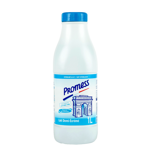 UHT Sterilized Plain milk - 1L, 500ml & 250ml HDPE Bottles