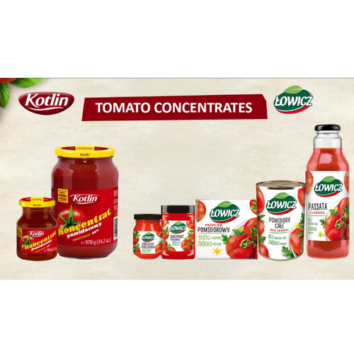 KOTLIN and ŁOWICZ Tomato products