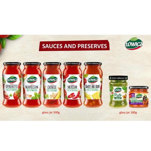 KOTLIN and ŁOWICZ Tomato products