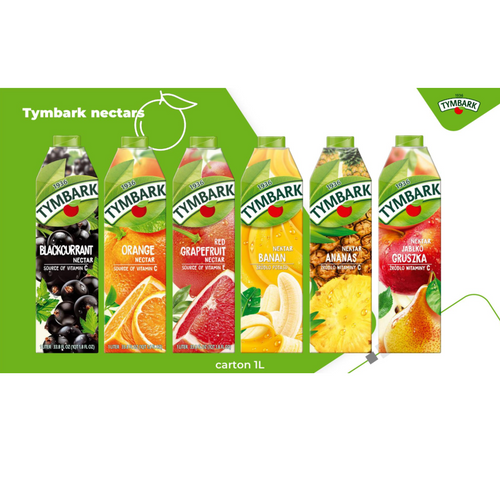 TYMBARK juices, nectars and mousses