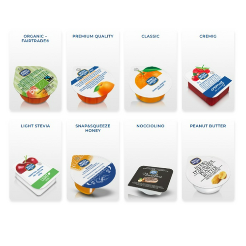 Food service: single-serve portions