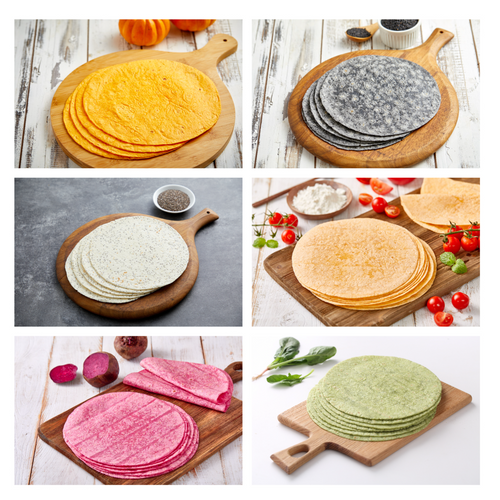 Press Flour Tortillas