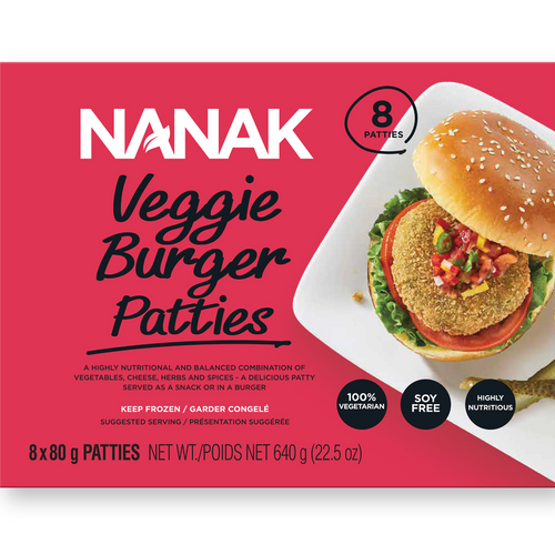 Nanak Veggie Burger Patties