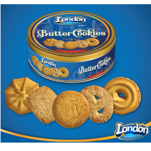 London Biscuits - Butter Cookies Tin