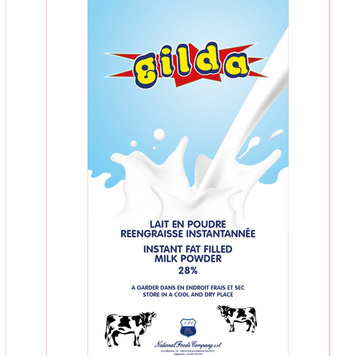 Gilda Milk Powder in 25 kg bag