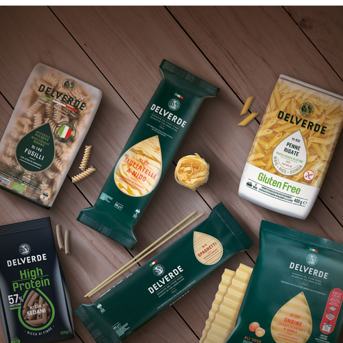 Delverde pasta - premium range