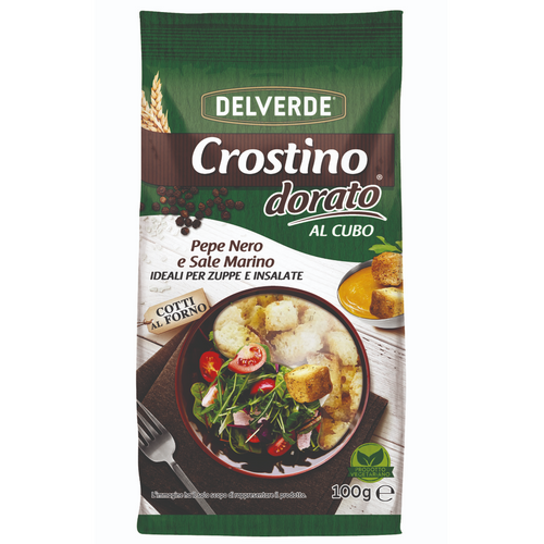 Crostino Dorato al Cubo