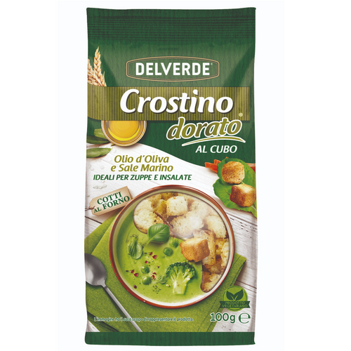 Crostino Dorato al Cubo