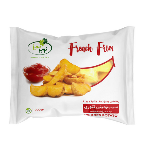 IQF Frozen Wedges potato