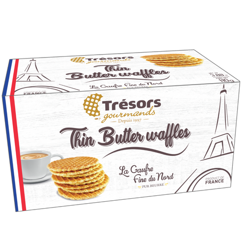 butter waffles Trésors Gourmands