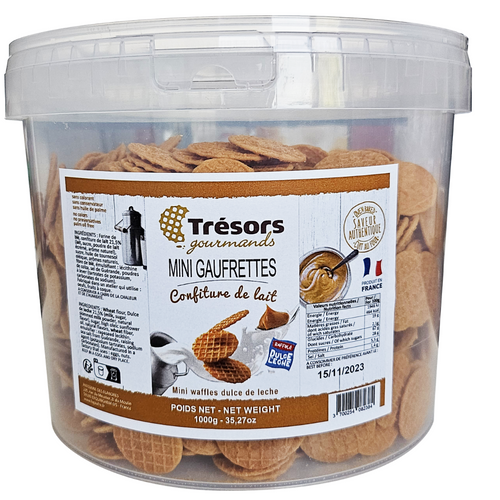 Little waffles dulce de leche Trésors Gourmands