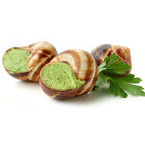 Prepared snails