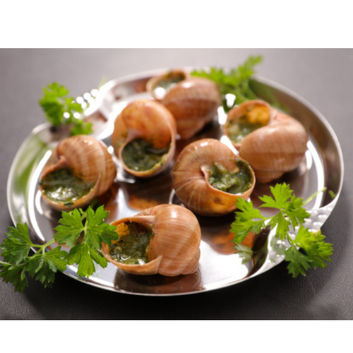 Prepared snails