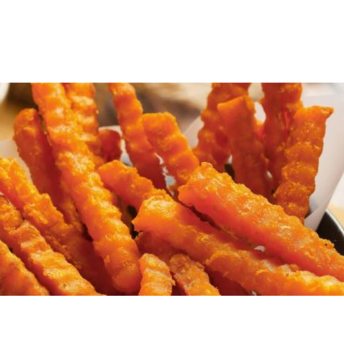 Sweet Potato Fries - Crinkled cut