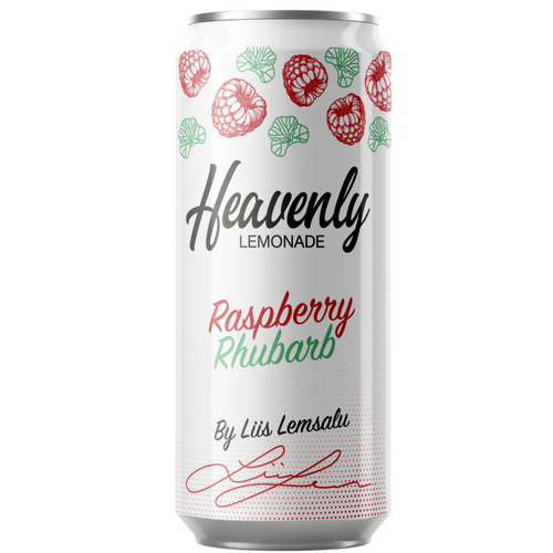 HEAVENLY RASPBERRY- RHUBARB LEMONADE