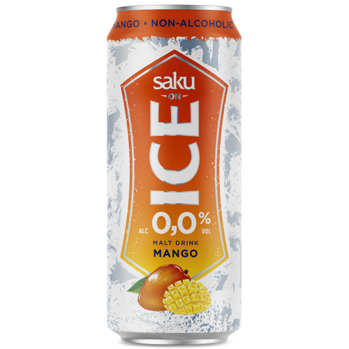 Saku on Ice 0,0% Mango malt drink