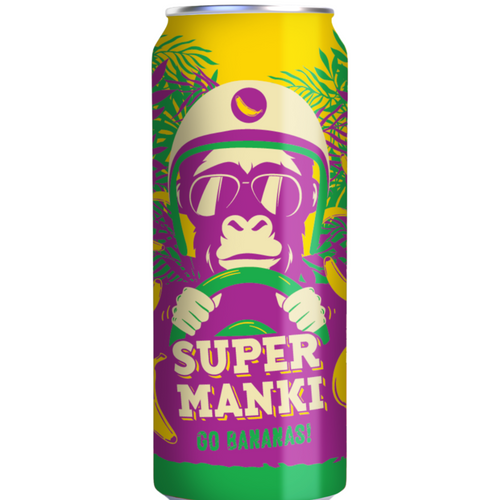 Super Manki Go Bananas soft drink