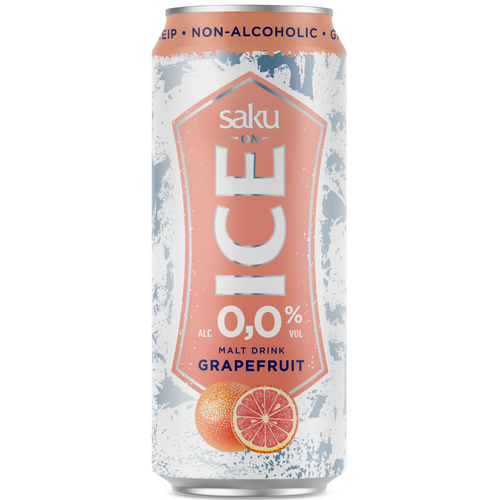 Saku on Ice 0,0% Grapefruit malt drink