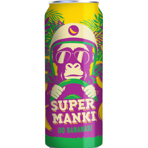 Super Manki Go Bananas soft drink